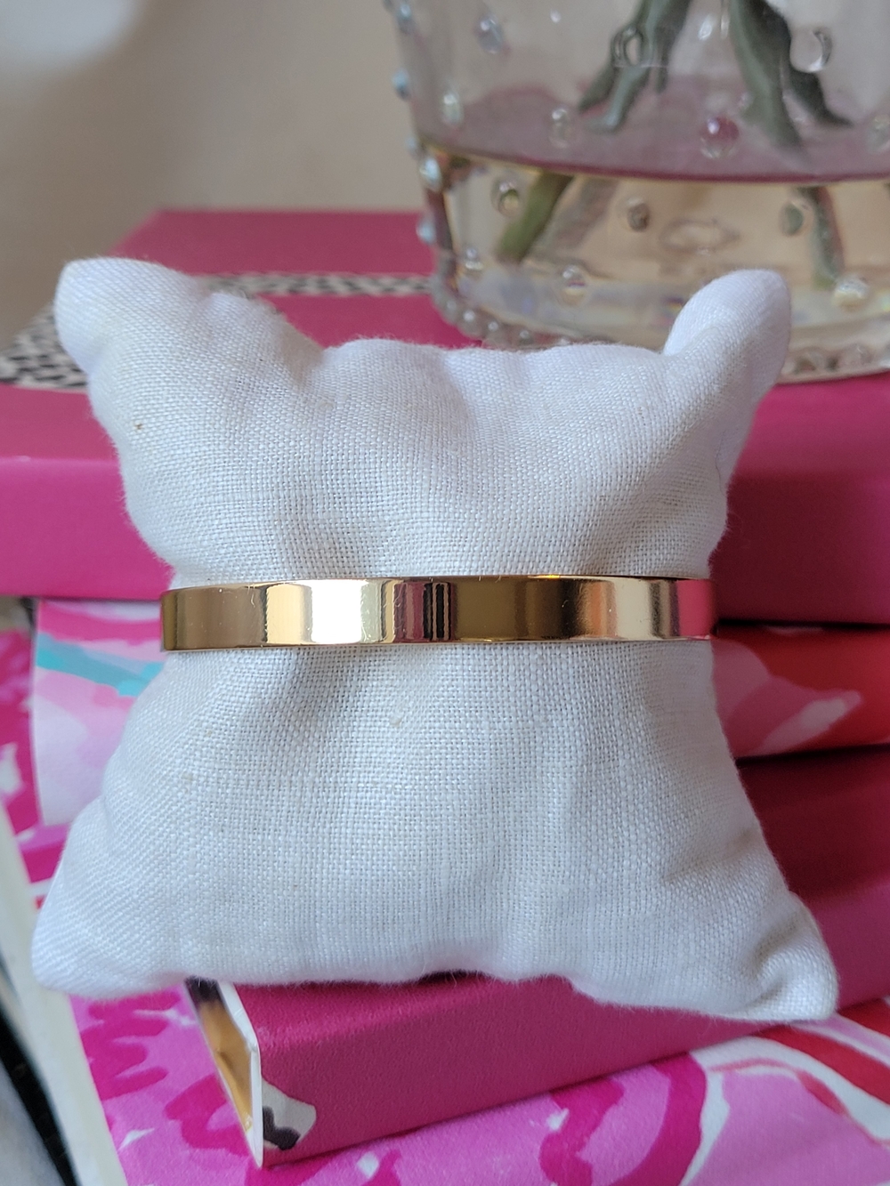 5/$25💎 Gold Tone Women’s Slim Metal Bangle Bracelet